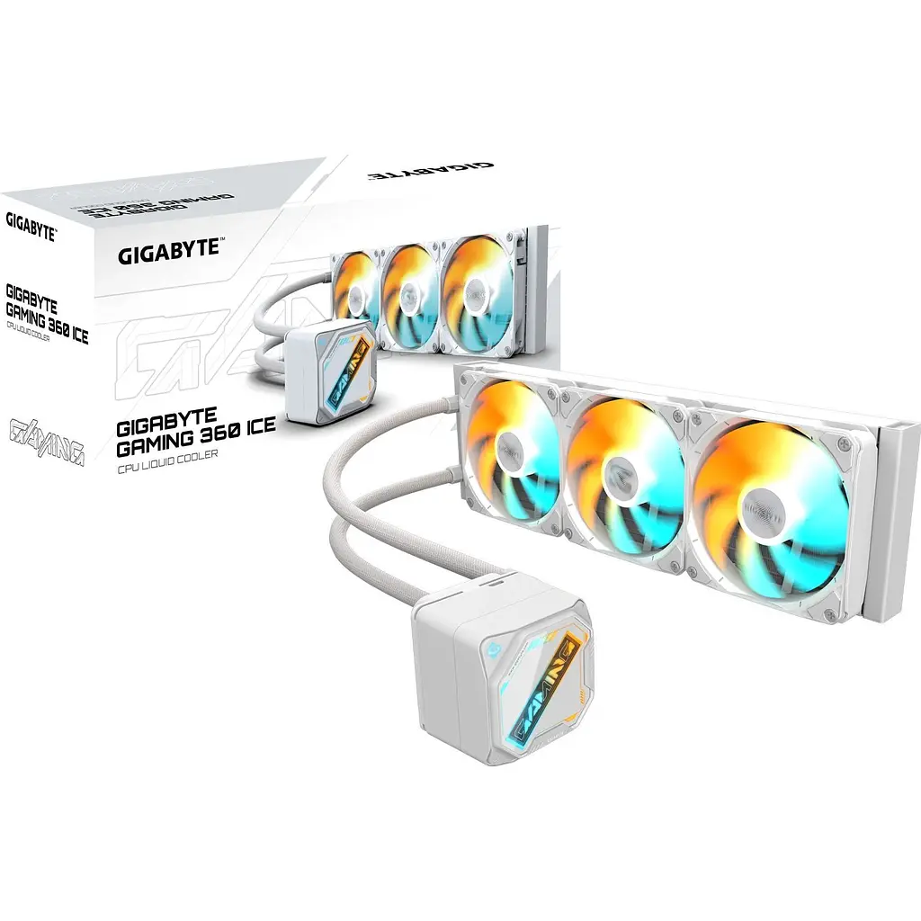 Система водяного охолодження Gigabyte Gaming 360 Ice (GP-GIGABYTE GME 360I) [149397] - фото 5