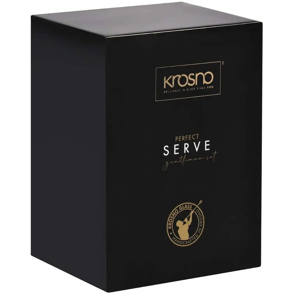 Набор для виски Krosno Perfect Serve Gentleman 3 предмета (927633) - фото 4