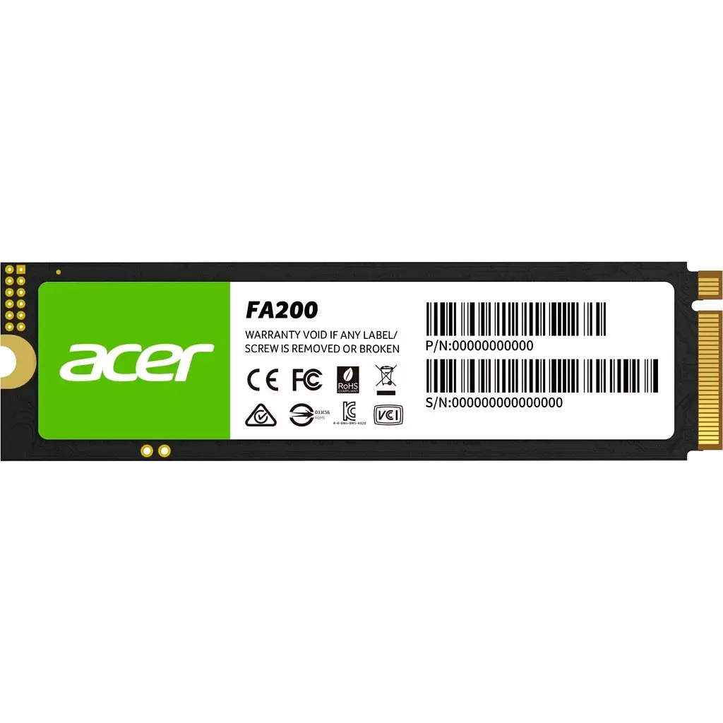 SSD накопитель Acer FA200 1TB (BL.9BWWA.124) [135366] - фото 2