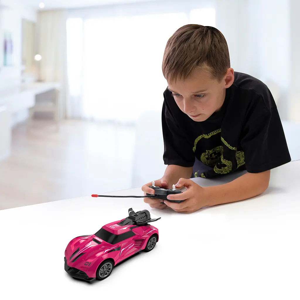Автомобиль Sulong Toys Spray Car Sport розовый (SL-354RHP) - фото 9