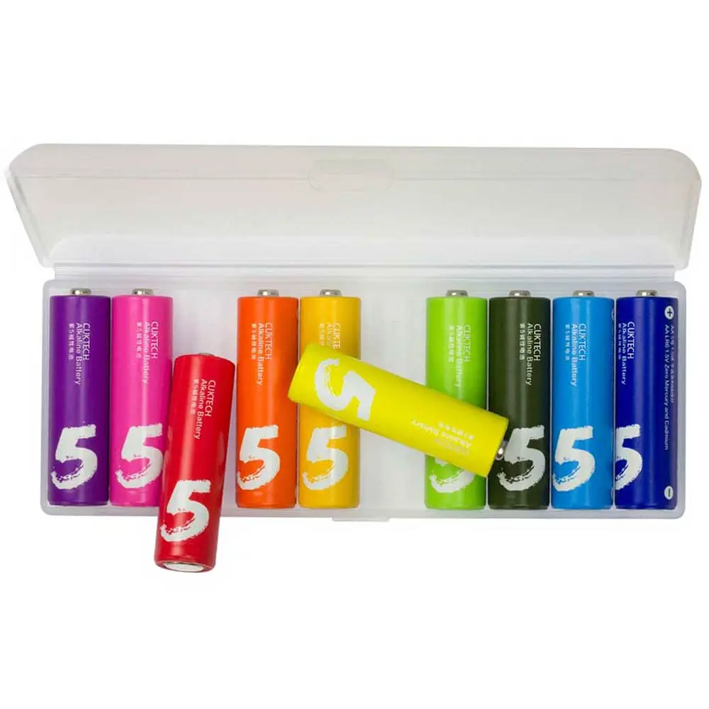 Батарейки Xiaomi CUKTECH Alkaline Battery AA 10 шт. - фото 2