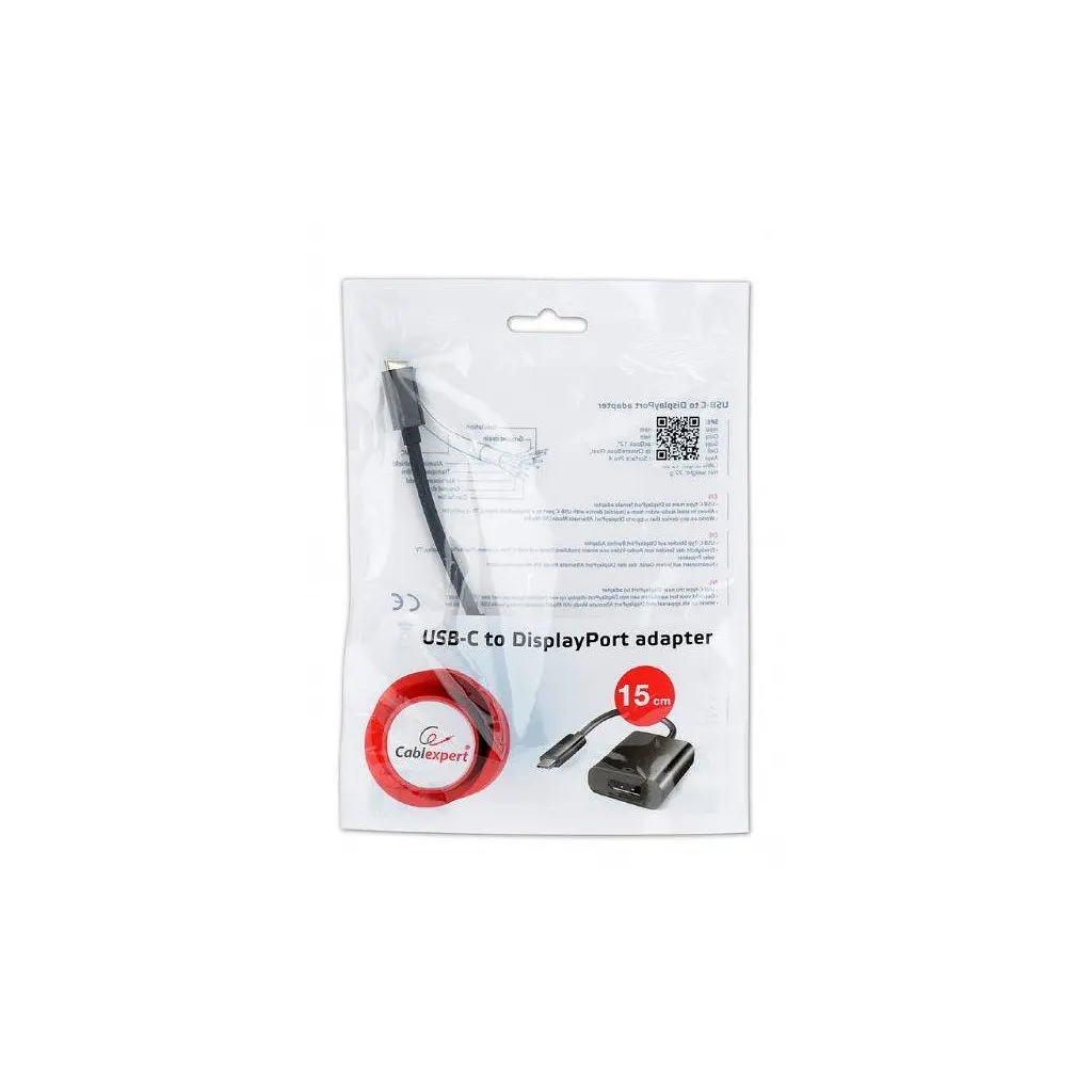Перехідник Type-C to Display Port Cablexpert (A-CM-DPF-01) - фото 2