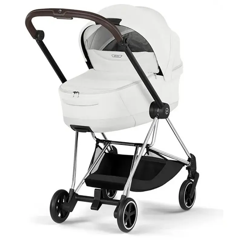 Cybex Mios Style 5.0 коляска 2 в 1 Off White шасі Chrome - фото 3