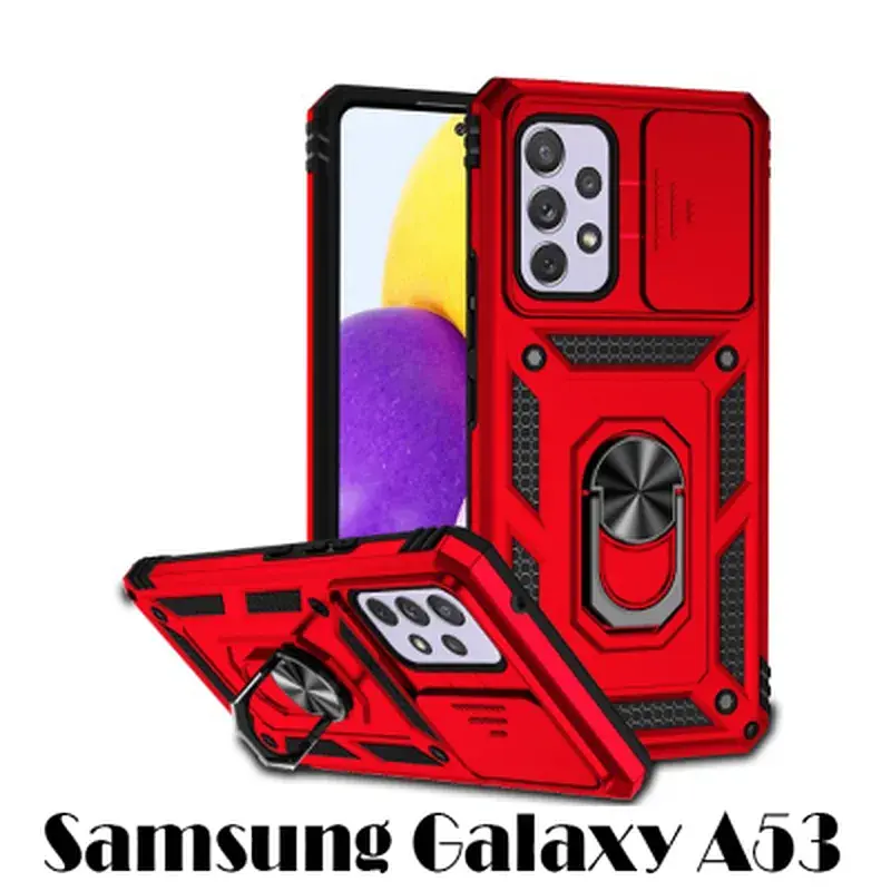 Чохол до мобільного телефона BeCover Military Samsung Galaxy A53 SM-A536 Red (707379) - фото 2