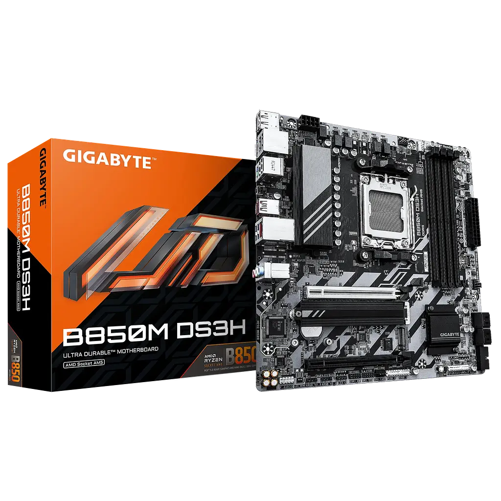 Материнська плата Gigabyte B850M DS3H Socket AM5 (B850M DS3H) - фото 4