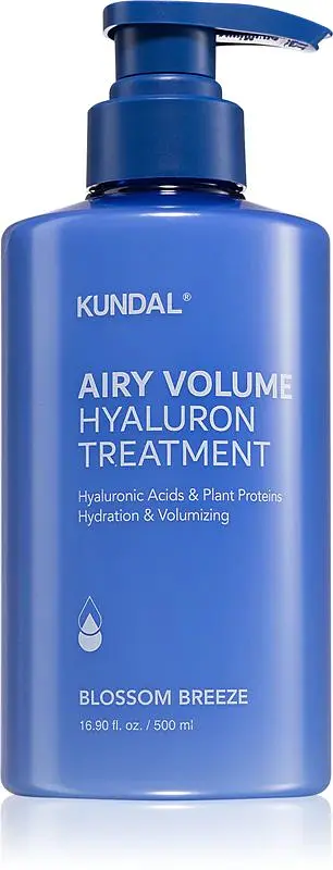 Кондиціонер зволожуючий 500 мл Kundal Airy Volume Hyaluron Treatment Blossom Breeze - фото 2