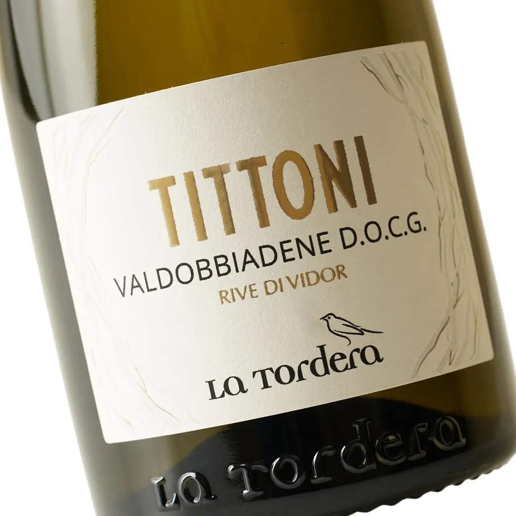 Вино ігристе La Tordera Prosecco Rive Di Vidor Valdobbiadene DOCG Tittoni Spumante Dry біле сухе 11.5% 0.75 л (1056) - фото 5
