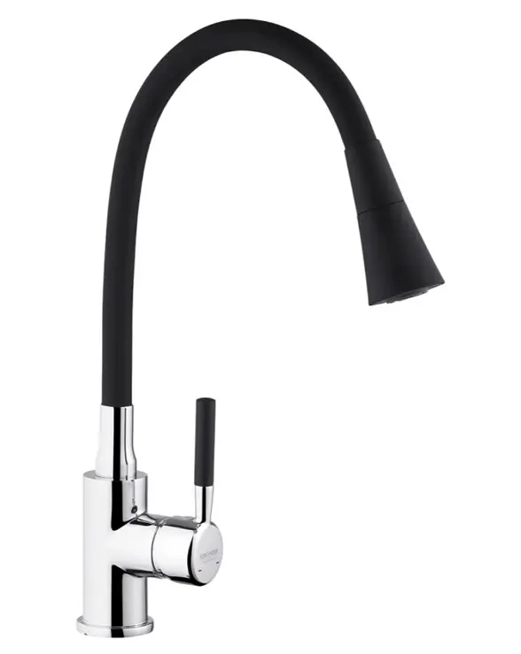 Змішувач для кухні Kroner KRM Kuche - C132BLK (CV033126)