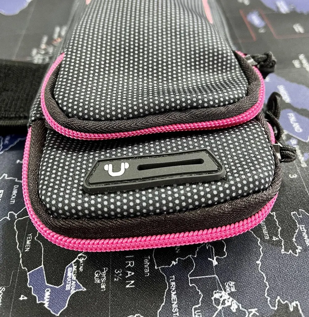 Чохол на руку Primo Sport універсальний спортивний для телефона до 6.5" BlackPink - фото 4