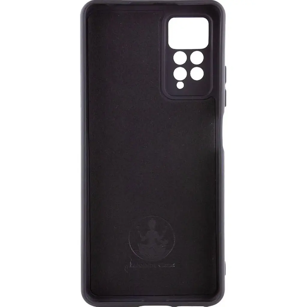 Чохол Lakshmi Case Silicone Cover Full Camera для Xiaomi Redmi Note 11 Pro 4G/5G 12 Pro 4G Black [87880] - фото 2