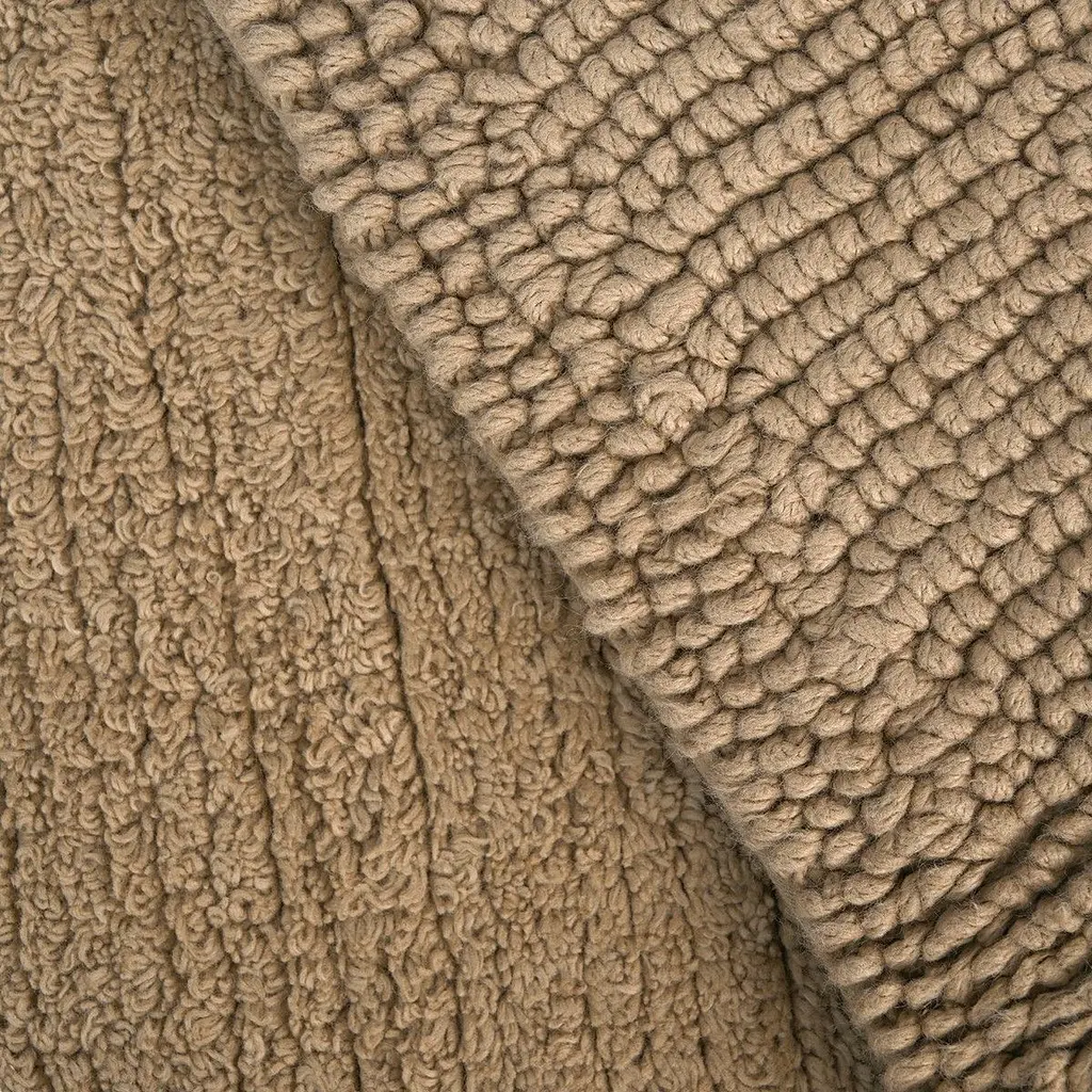 Килимок для ванної кімнати МВМ My Home Лиман 80х50 см холодний бежевий (BM-02 S COOL BEIGE) - фото 4