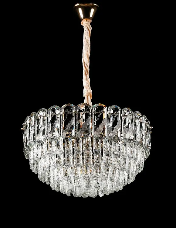 Підвісна кришталева люстра Splendid Ray L5726/500/7 (FGD), золото, 7 ламп E14, від 10-18 м² - фото 2