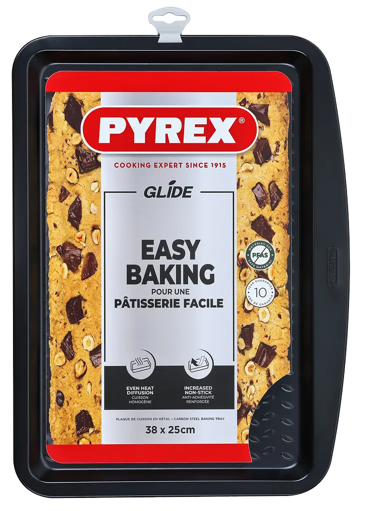 Форма Pyrex Glide металева низька прямокутна 38х25 см (GL38BV6/8046) - фото 3