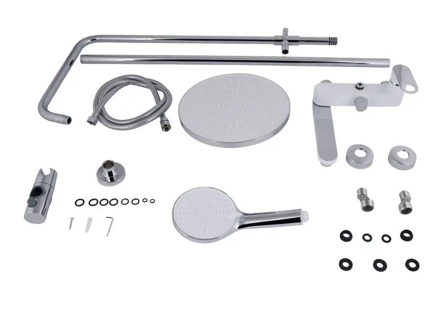 Душова система універсальна Qtap Jay Chrome/White з виливом QTJAY111CRW45555 - фото 7