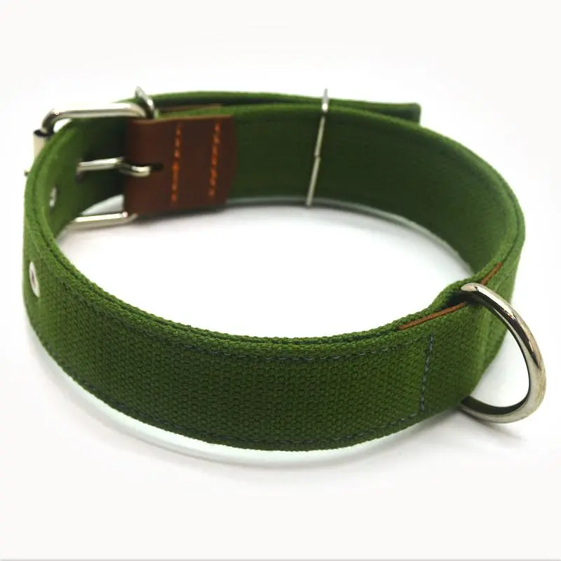 Нашийник для собак Zoo-hunt брезентовий ОБ 3,5/38-54 см подвійний - фото 3