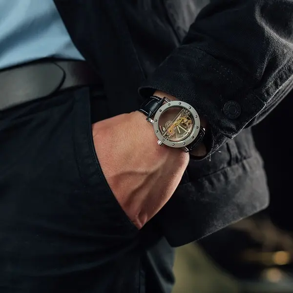 Годинник Forsining Air Silver - фото 9