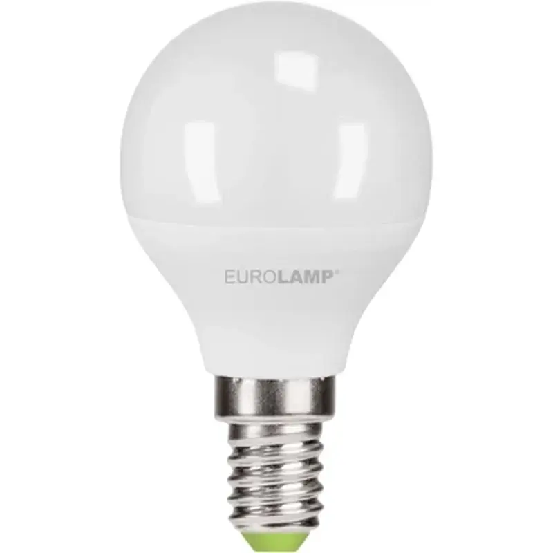 Лампочка Eurolamp LED G45 5W E14 3000K 220V (LED-G45-05143(P))