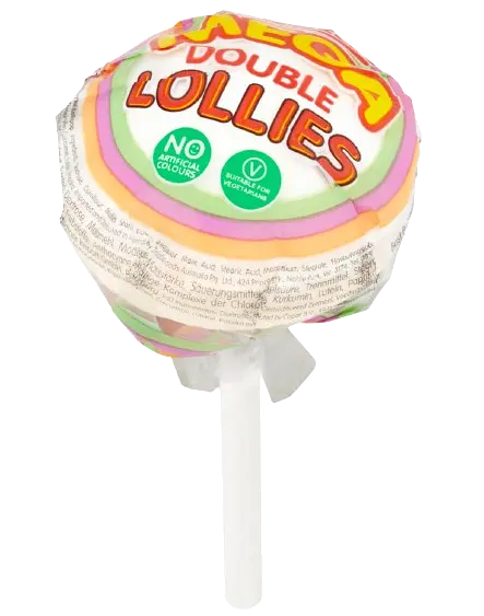 Льодяник на паличці Swizzels Double Lollies 1шт - фото 2
