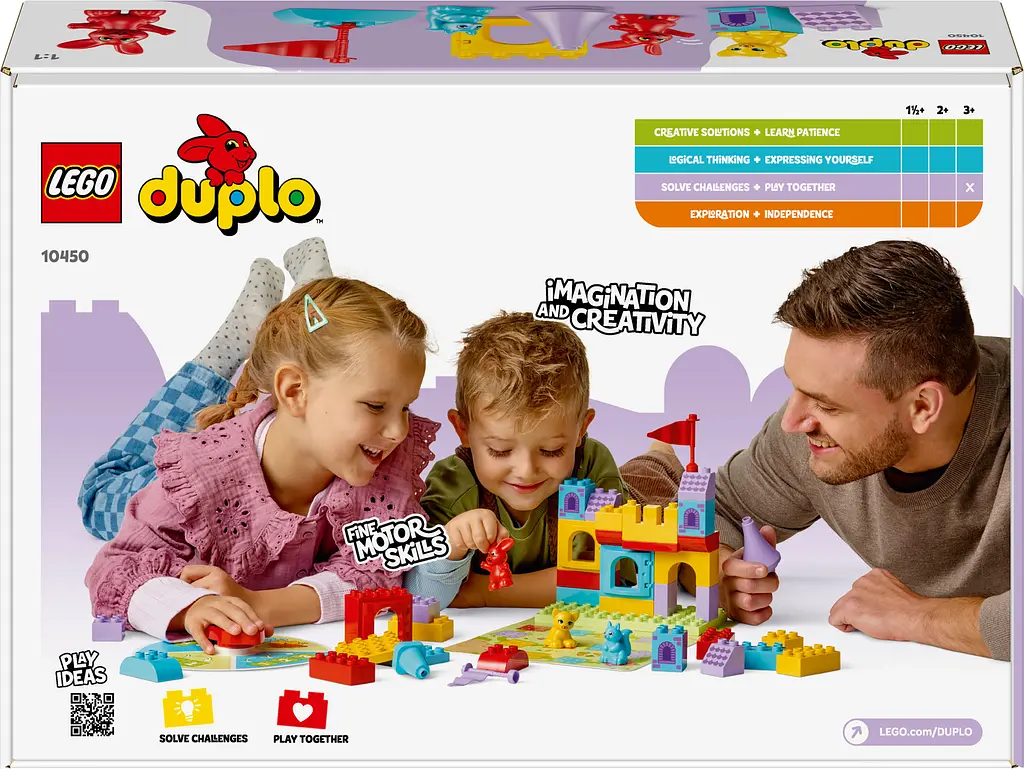 Конструктор LEGO DUPLO Town Гра «Замок Хопсі» 47 деталей (10450) - фото 20
