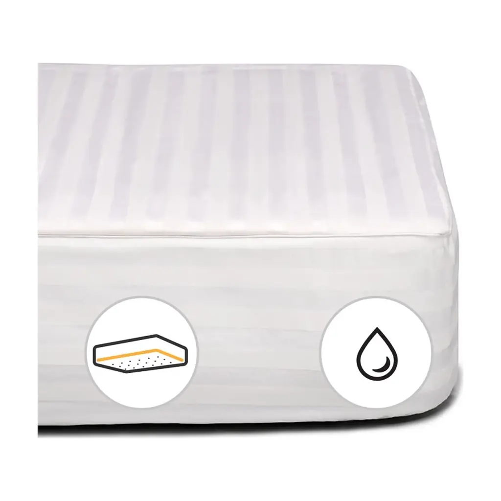 Наматрацник MirSon Royal Pearl тенсел (Modal) Waterproof 318/3 90x190 см (2200000373441)