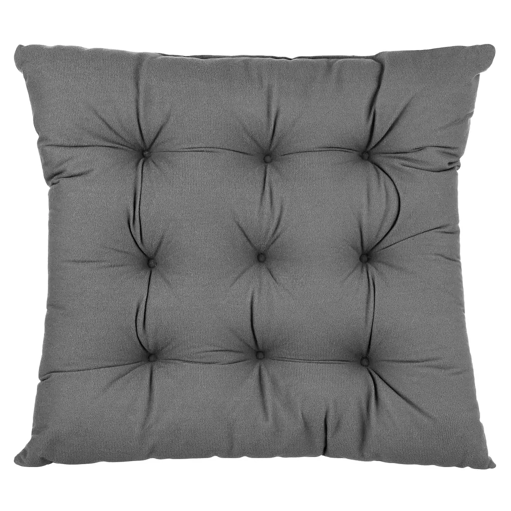 Подушка для стільця Ardesto Soft 40х40см, 100% поліестер, сірий (ART03SG) - фото 2
