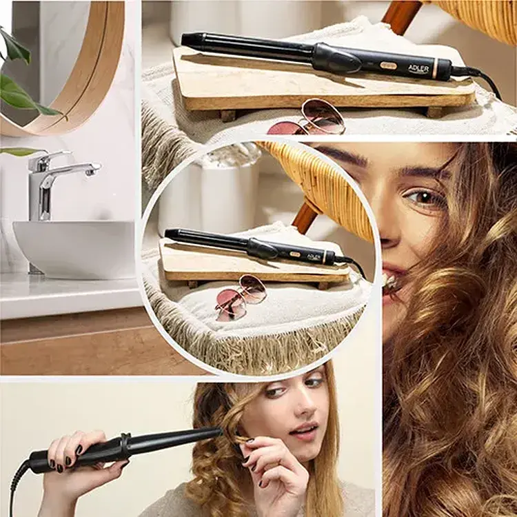 Плойка Adler AD 2115 завивка волос 45 Вт диаметр 25 мм керамическое покрытие - фото 5