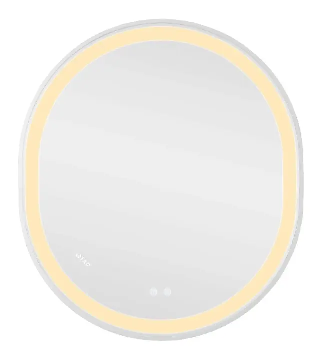 Дзеркало Qtap Gemini кругле з LED-підсвічуванням Touch QT2578R8071W - фото 4