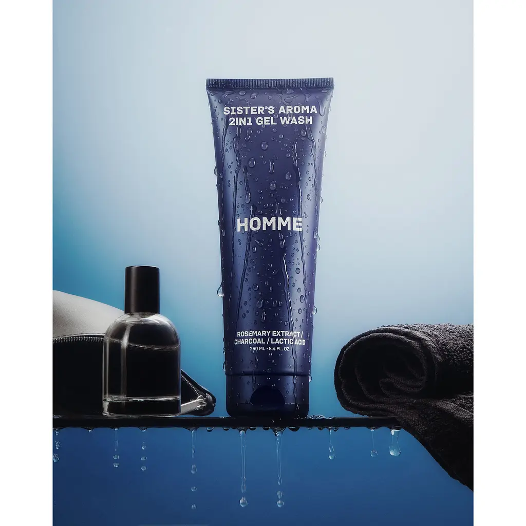 Гель для душа Sister's Aroma Homme 2 в 1 мужской 250 мл - фото 3