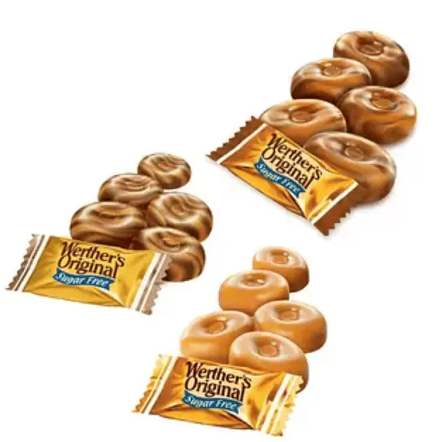 Цукерки Werther's Original Hard Sugar Free Assorted Flavors 218г - фото 3