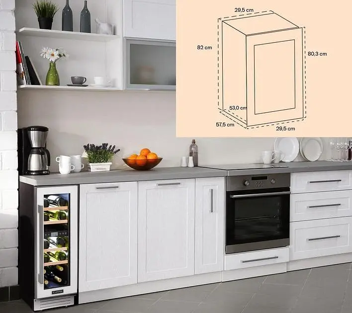 Винный холодильник Klarstein Vinovill17 Built-In Duo (10034725) - фото 5