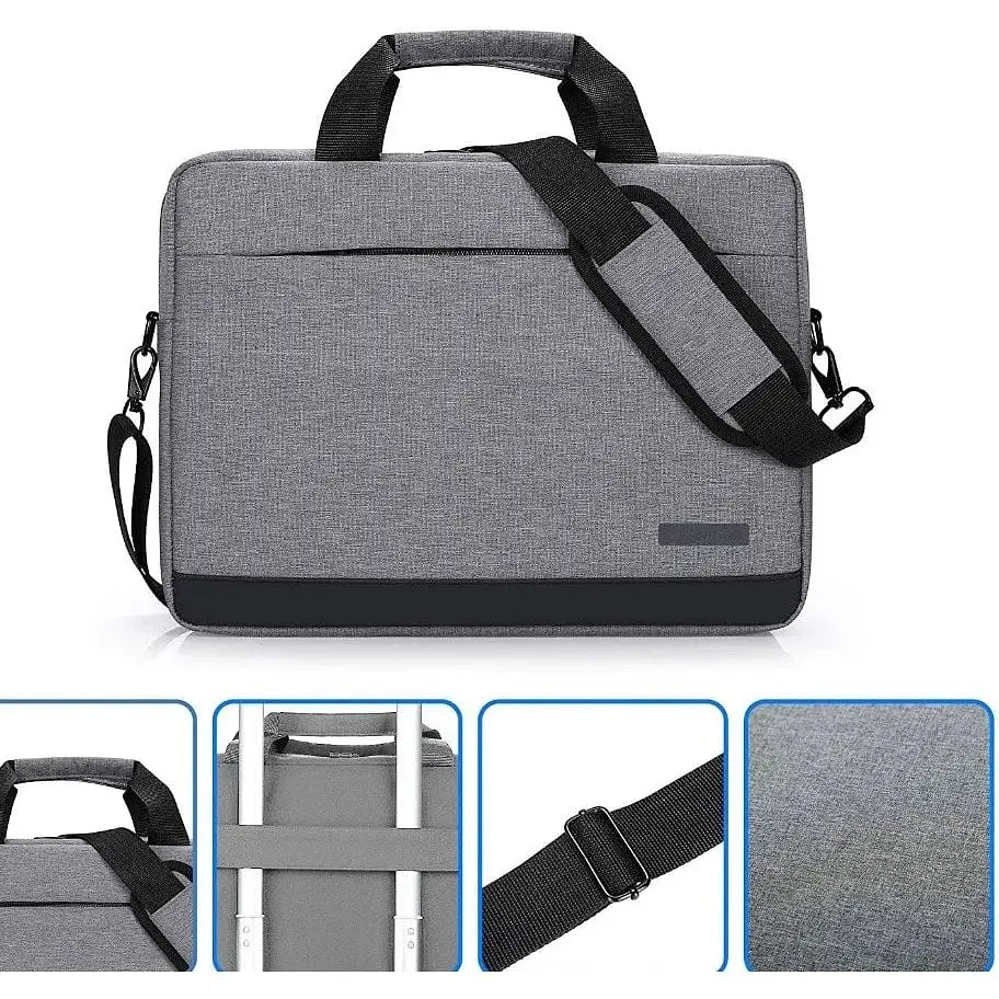 Сумка для ноутбука Digital Patrick 15.6 gray - фото 3