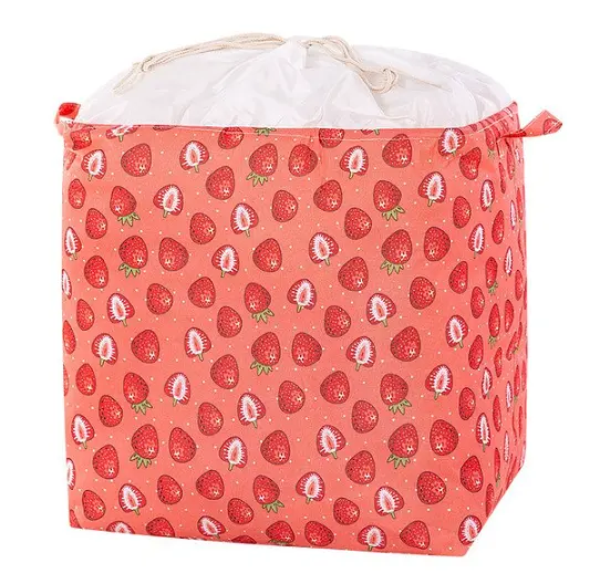 Кошик для білизни, одягу, іграшок Laundry Basket Органайзер для зберігання речей, 40х50х50 см - фото 6