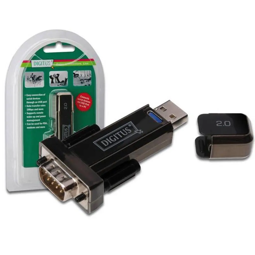 Перехідник USB to RS232 Digitus (DA-70156) - фото 2