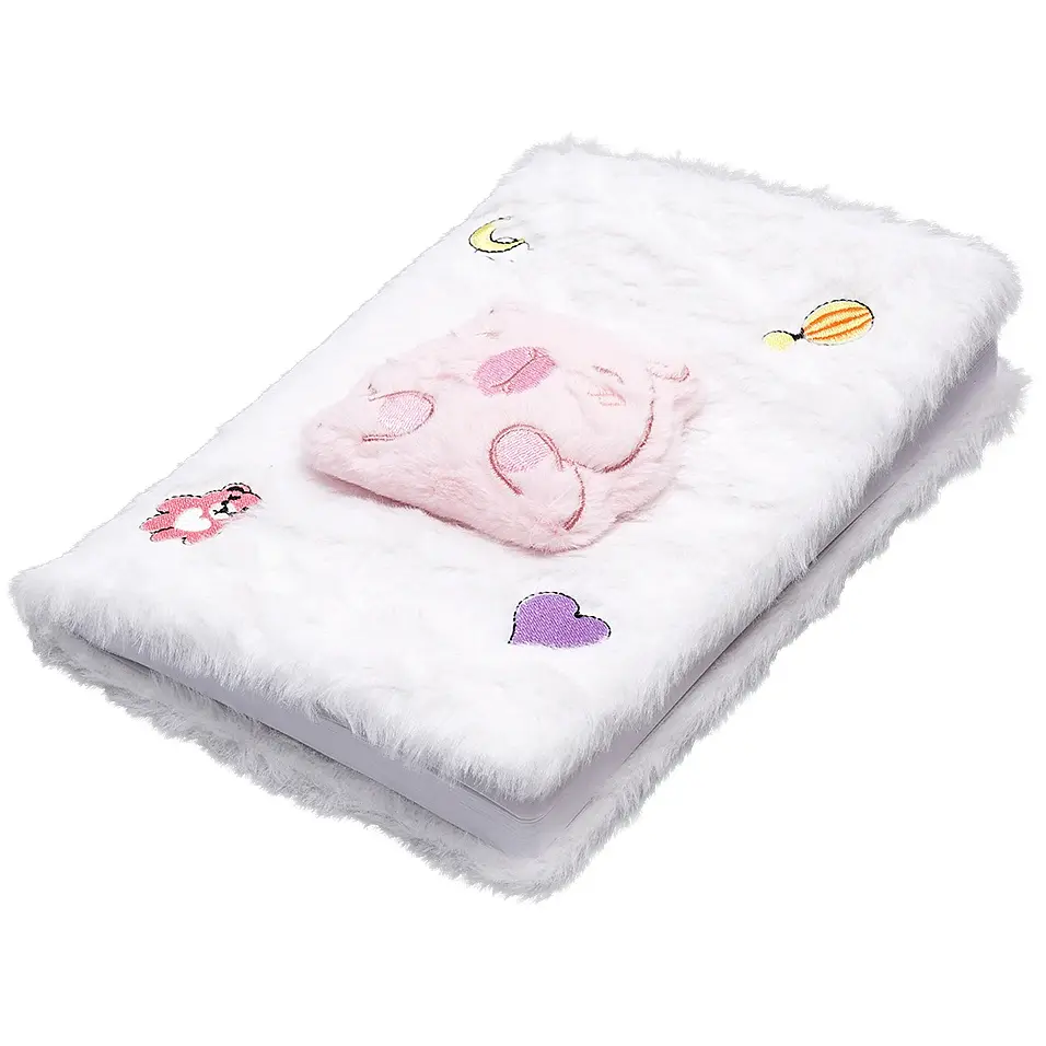 Блокнот плюшевый ZiBi Kids Line Capybara А5 80 листов в клетку, дизайн в ассортименте (ZB.700015) - фото 2