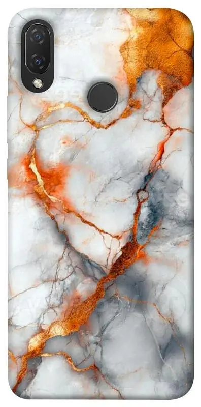 TPU чехол Demsky Lava marble для Huawei P Smart+ (nova 3i)