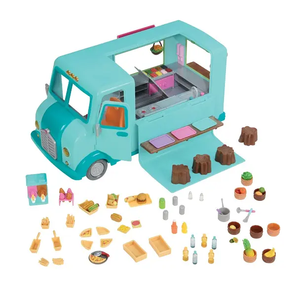Игровой набор Lil Woodzeez Закусочная на колесах (61522Z) - фото 2