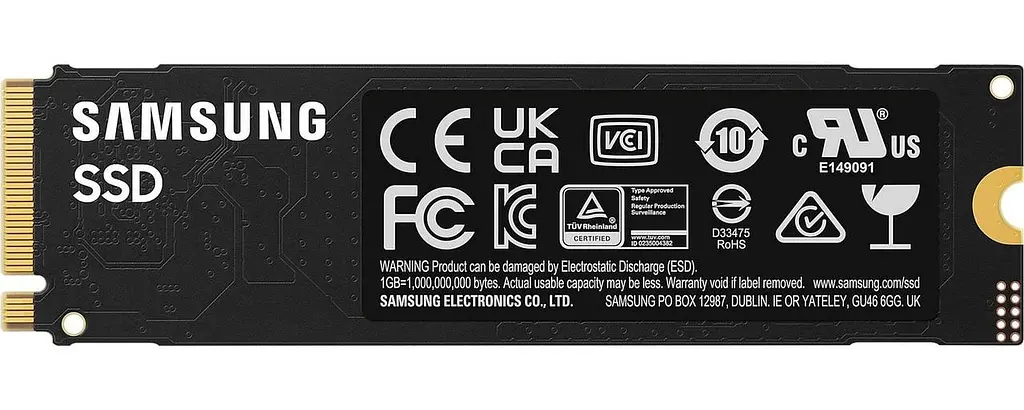 Накопичувач SSD 2ТB Samsung 990 EVO Plus M.2 2280 PCIe 5.0 x2 NVMe V-NAND TLC (MZ-V9S2T0BW) - фото 2