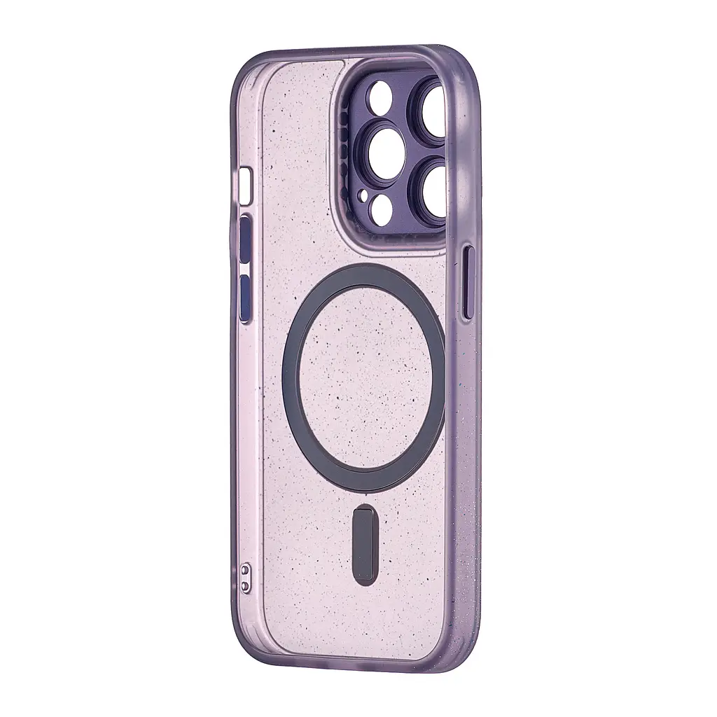 Чохол Splatter with MagSafe iPhone 14 Pro Purple - фото 3