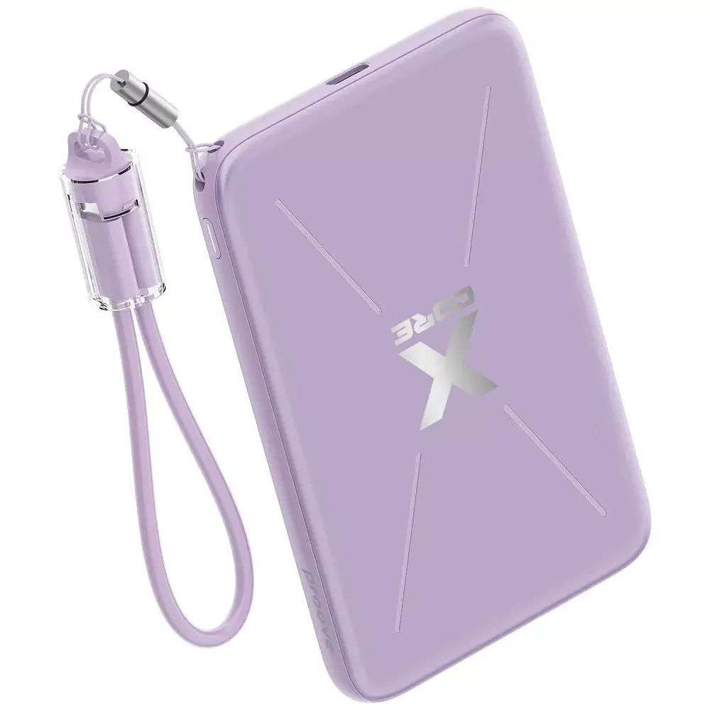Універсальна мобільна батарея Proove X-Core 20W 5000mAh Пурпуровий (PNXC20010009) - фото 6