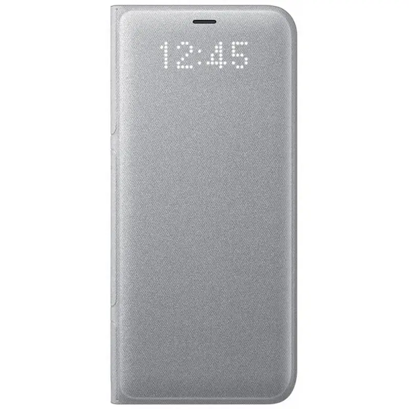 Чохол-книжка Samsung LED View Cover для Samsung Galaxy S8+ G955 Silver (EF-NG955PSEGRU) - фото 3