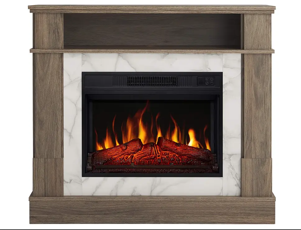 Електрокамін ArtiFlame For Living AF23S дуб сірий