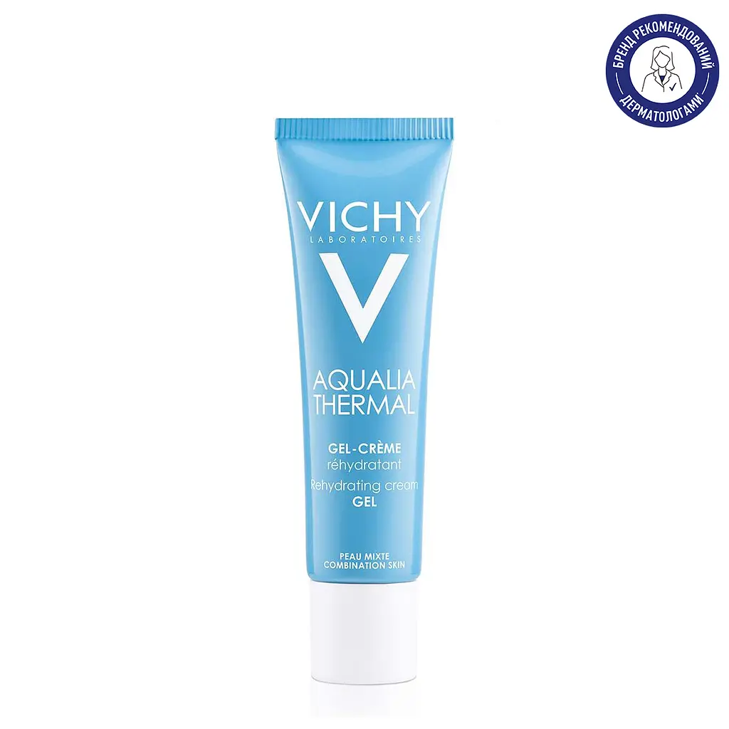 Гель-крем Vichy Aqualia Thermal для нормальної та комбінованої зневодненої шкіри 30 мл (MB066600) - фото 2