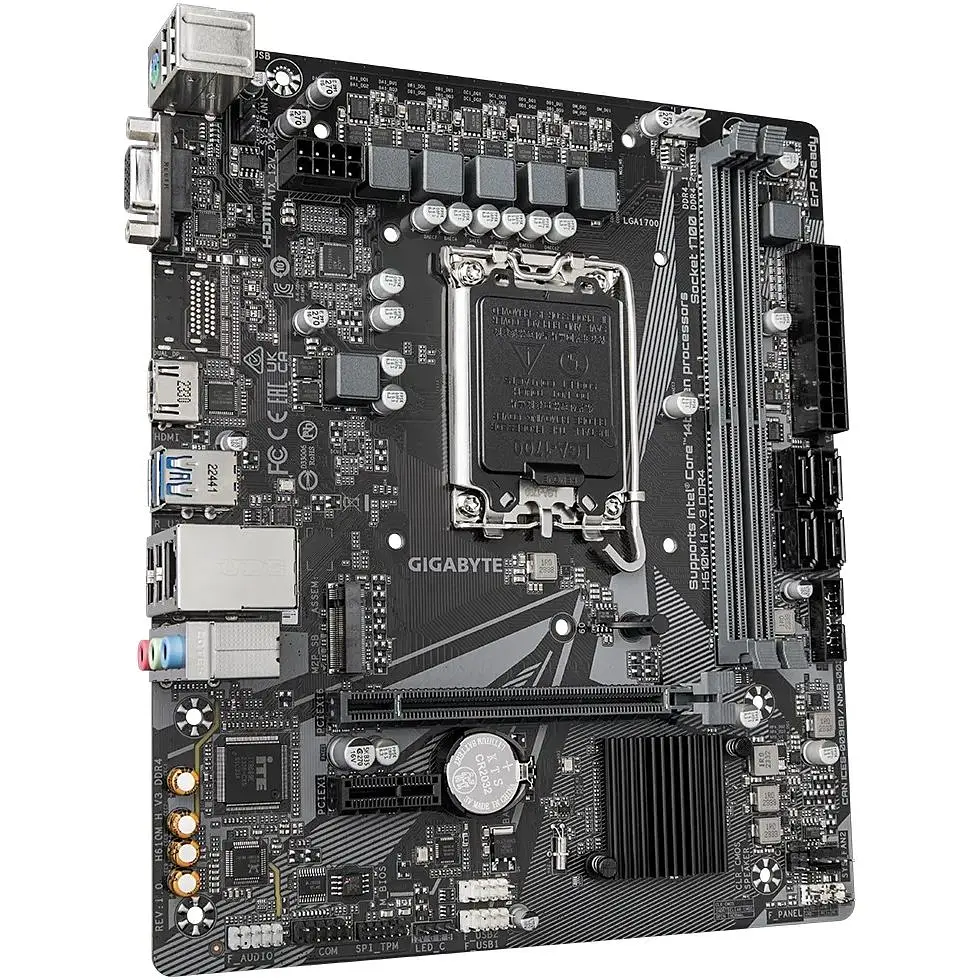 Материнська плата Gigabyte H610M H V3 DDR4 Socket 1700 - фото 3