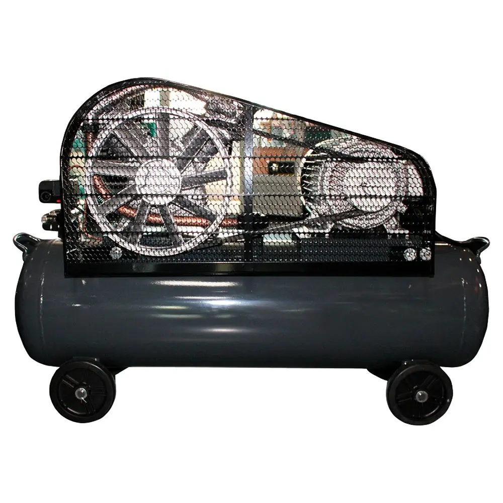Компресор виского тиску ремінний GTM KC2090A-120L (120 л, 670 л/хв, 5.5 кВт, 380-400 В) - фото 2