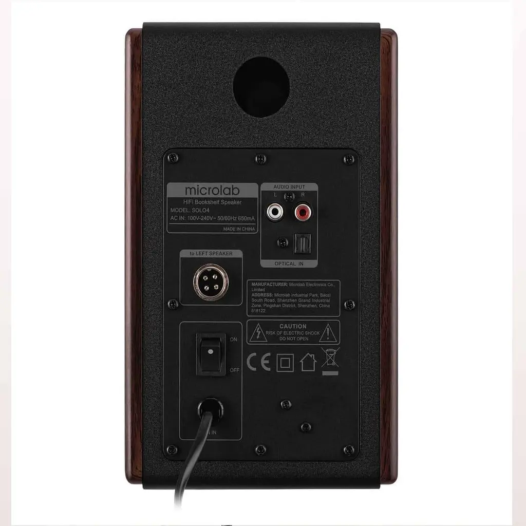 Акустична система Microlab 2.0 SOLO 4 60W Brown (SOLO-4BR) - фото 8