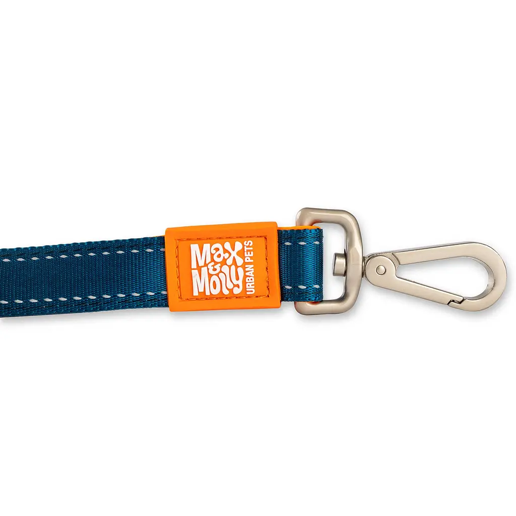 Повідець короткий для собак Max & Molly Short Matrix Orange L помаранчевий 2.5 x 120 см - фото 2