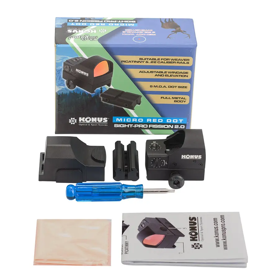 Коллиматорный прицел KONUS SIGHT-PRO FISSION 2.0 - фото 5