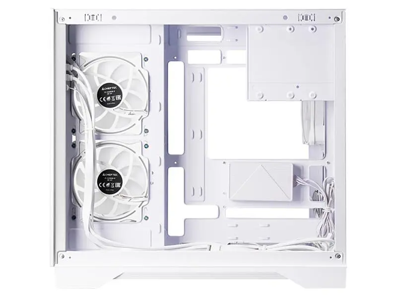 Корпус Chieftec VISIO GM-30W-TG-OP White - фото 7