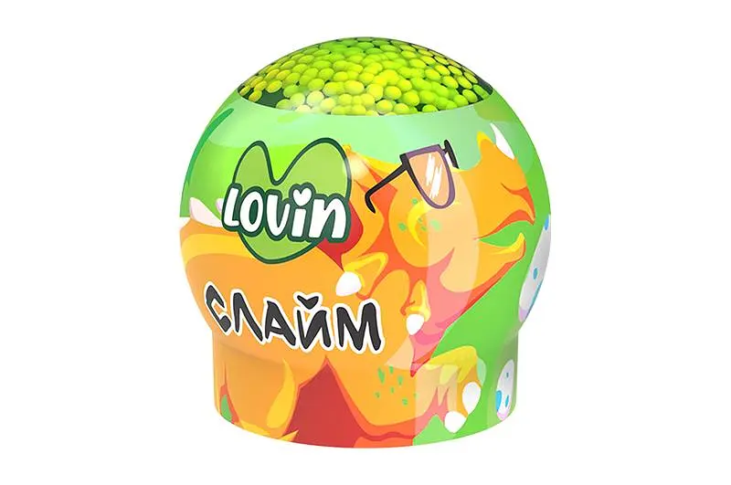 Іграшка антистрес слайм Dino Park Slime 210 мл LOVIN 8000203 - фото 4