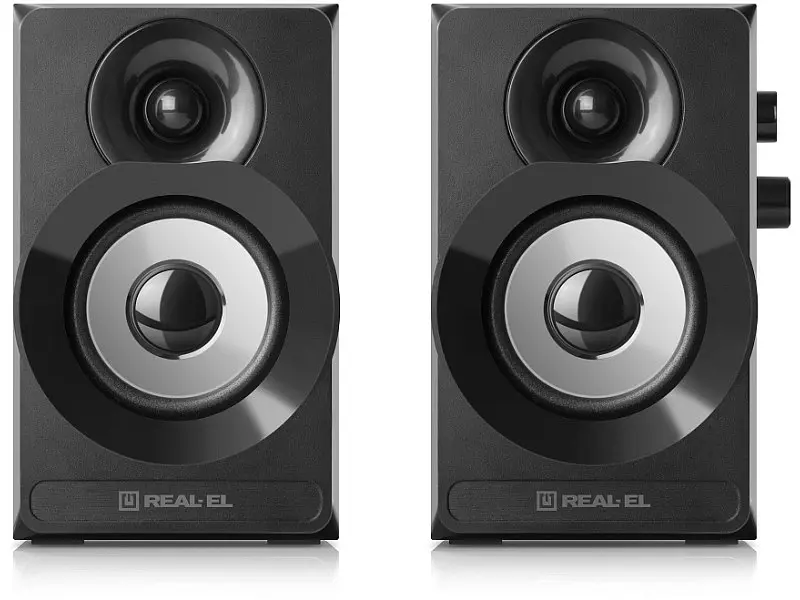 Комп'ютерні колонки REAL-EL S-217 Black (EL121200013) - фото 3